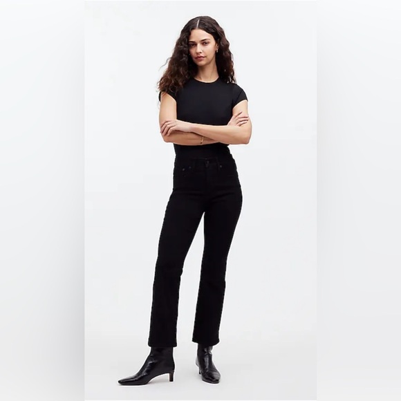 Madewell Kick Out Crop Jeans - Picture 2 of 7